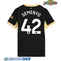 Maglie da calcio Manchester City Antoine Semenyo #42 Seconda Maglia Femminile 2026-27 Manica Corta